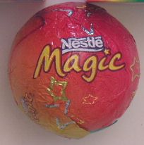 Magic Milk Chocolate Ball - Click for more photos - Open
