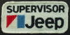 Jeep Supervisor Patch - Click for more photos