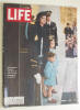 Life - Mrs. Kennedy, Caroline and John Jr. Wait to Join Procession to Capital - Click for more photos