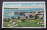 The Harbor and City Mackinac Island - Click to go to U.S. Michigan