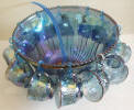 Punch Bowl & Glasses - Click to go to Carnival Glass