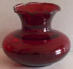 Red Mini Vase - Click for more photos