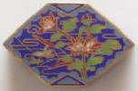 Enamel and Metal Trinket Box - Click for more photos