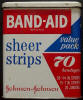 Band Aid Tin - Click for more photos