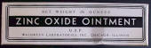 Zinc Oxide Ointment - Click for more photos
