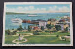 The Harbor and City - Mackinac Island, Michigan - Click for more photos