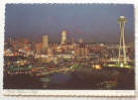 Seattle's Skyline at Night - Seattle, Washington - Click for more photos