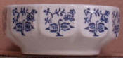 Small White/Blue Bowl - Click for more photos
