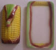 Corn Butter Dish & Base - Click for more photos