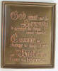 Serenity Prayer Wall Plaque - Click for more photos