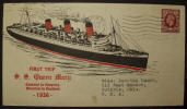 First Trip S.S. Queen Mary - Click for more photos