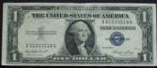 1 Dollar Silver Certificate - Click for more photos