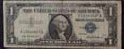 1 Dollar Silver Certificate - Click for more photos