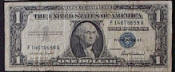 1 Dollar Silver Certificate - Click for more photos