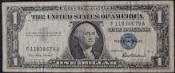 1 Dollar Silver Certificate - Click for more photos