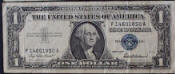 1 Dollar Silver Certificate - Click for more photos