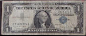 1 Dollar Silver Certificate - Click for more photos