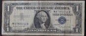 1 Dollar Silver Certificate - Click for more photos