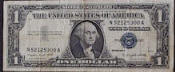 1 Dollar Silver Certificate - Click for more photos