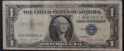 1 Dollar Silver Certificate - Click for more photos