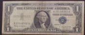 1 Dollar Silver Certificate - Click for more photos