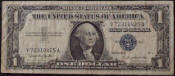 1 Dollar Silver Certificate - Click for more photos