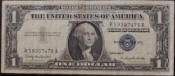 1 Dollar Silver Certificate - Click for more photos