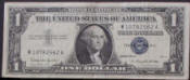 1 Dollar Silver Certificate - Click for more photos