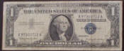 1 Dollar Silver Certificate - Click for more photos