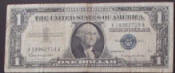 1 Dollar Silver Certificate - Click for more photos