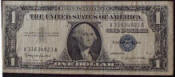 1 Dollar Silver Certificate - Click for more photos