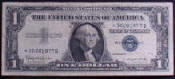 1 Dollar Silver Certificate - Click for more photos