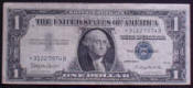 1 Dollar Silver Certificate - Click for more photos