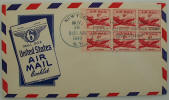 Small Size Air Mail Booklet FDC - Click to go to Air Mail Cachets