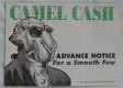 Camel Cash Advance Notice Card - Click for more photos
